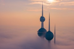 Kuwait Towers Sunrise 02