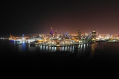 Kuwait City at night