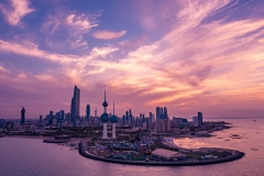 Kuwait City Sunset